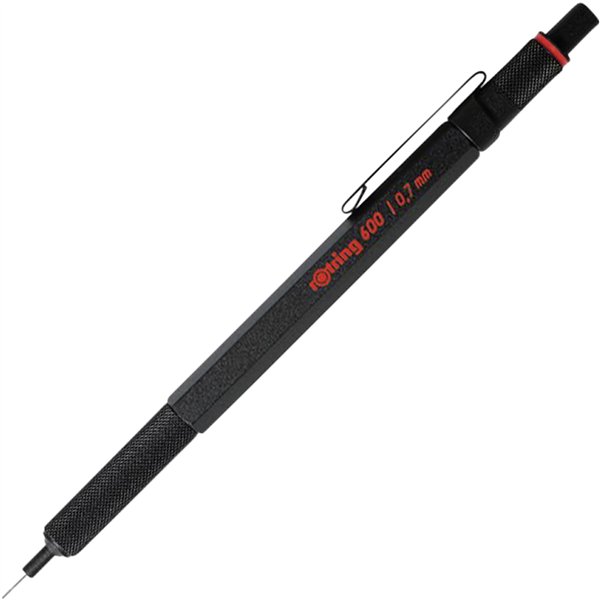 rotring 600 Matita a punta fine nero 0,7 mm
