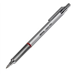 rotring Rapid Pro penna cromo con Mina M-Blu
