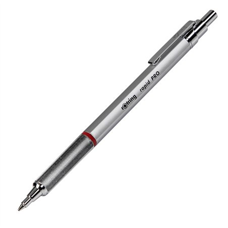 rotring Rapid Pro penna cromo con Mina M-Blu