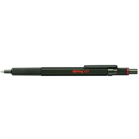 rotring 600 penna a sfera metallic-verde scuro
