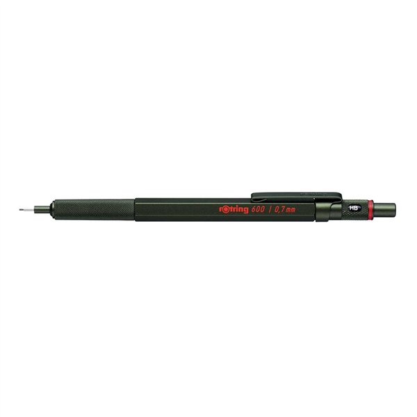 rotring 600 matita portamine m. sott. metallic-verde scuro 0,7mm