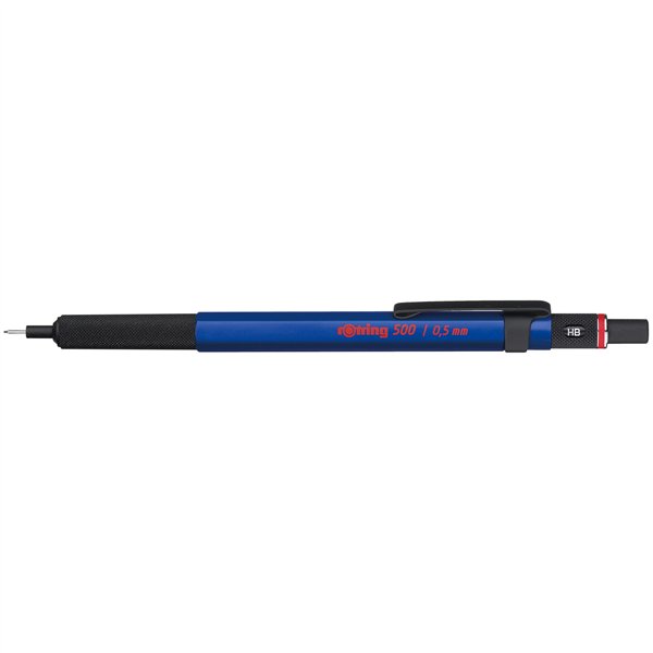 rotring 500 matita a punta fine blu metallico 0,5 mm
