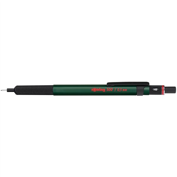 rotring 500 matita a punta fine verde metallico 0,5 mm