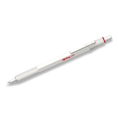 rotring 600 penna a sfera Metallic bianco perla