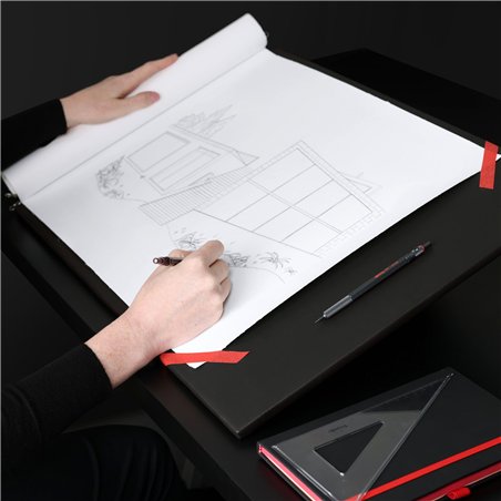 rotring 600 matita a mina fine cioccolata 0,5 mm