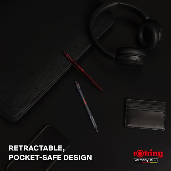 rotring 600 penna a sfera cioccolato