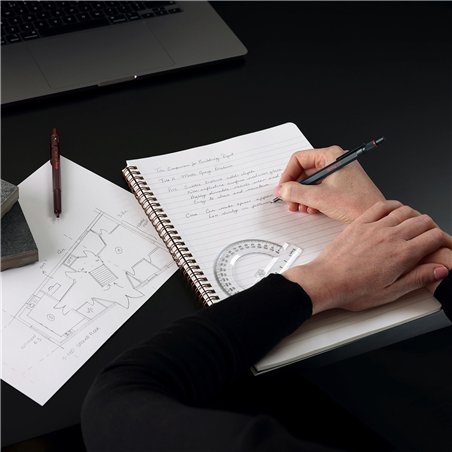 rotring 600 penna a sfera cioccolato