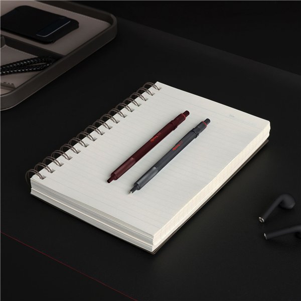 rotring 600 penna a sfera cioccolato