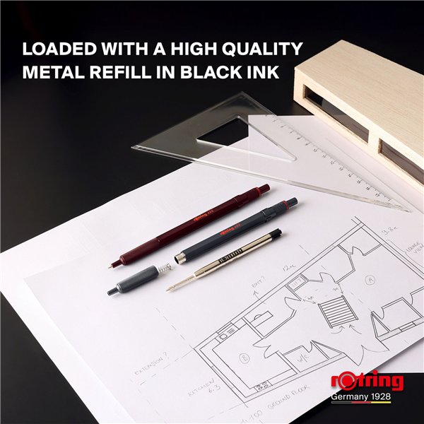 rotring 600 penna a sfera graffite
