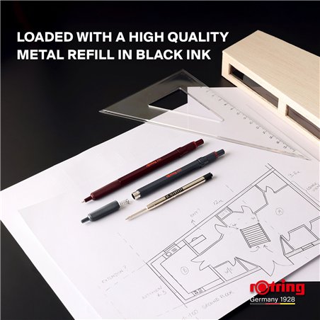 rotring 600 penna a sfera graffite