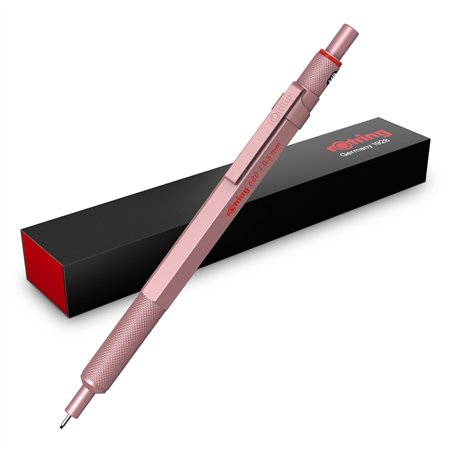 rotring 600 matita a mina fine metallic-oro rosa 0,5 mm