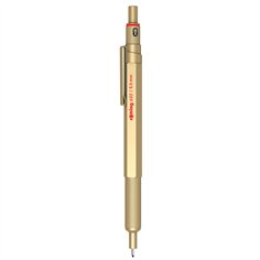 rotring 600 matita a mina fine metallic-oro 0,5 mm