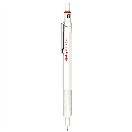 rotring 600 matita a mina fine metallic-bianco perlato 0,5 mm