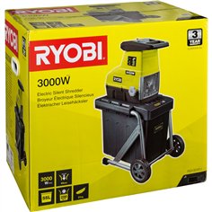 Ryobi RSH3045U      trituratore 3000 W elettrico silenzioso