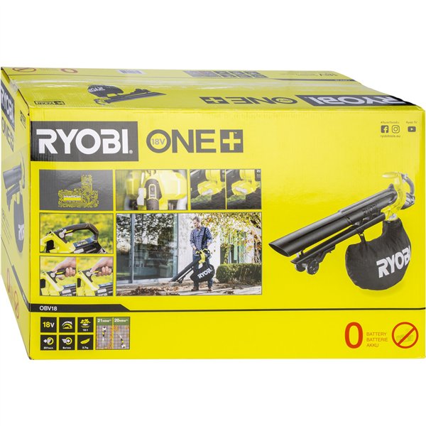 Ryobi OBV18 18V Akku-Laubsauger