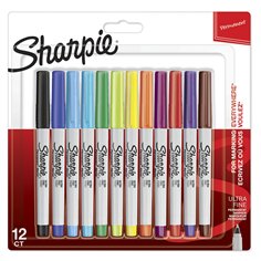 1x12 Sharpie penn.indelebili UF 12 colori 2