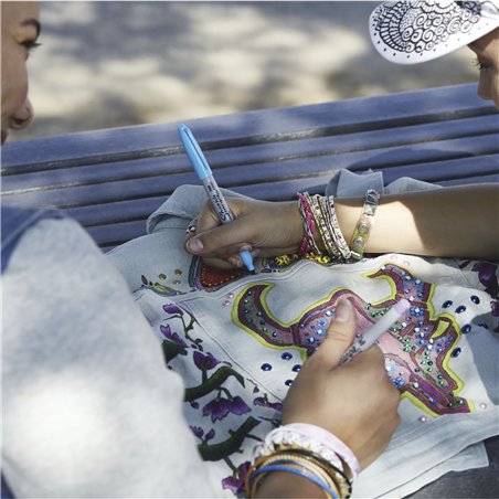 1x12 Sharpie penn. indelebili F 12 colori