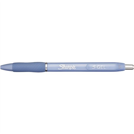 2x2 Sharpie S-Gel Frost Blue + Pearl White 0,7 mm blue + black