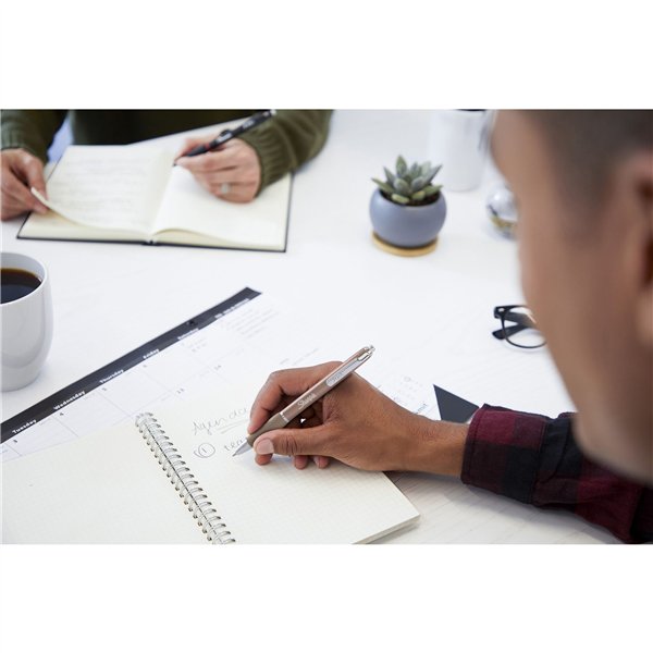 2x1 Sharpie S-Gel Metal acc. grigio+ oro rosa 0,7 mm + 2 ric.