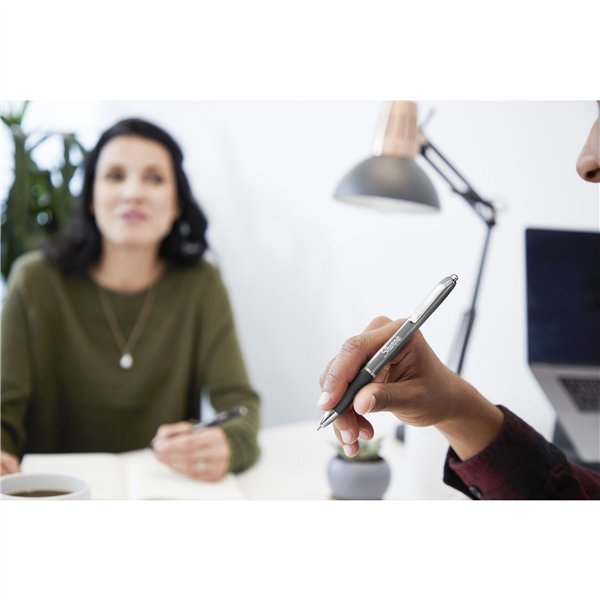 2x1 Sharpie S-Gel Metal acc. grigio+ oro rosa 0,7 mm + 2 ric.