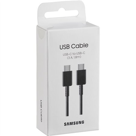 Samsung USB-C a USB-C cavo EP-DX310 (3A) 1,8m nero