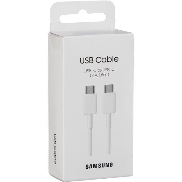 Samsung USB-C a USB-C cavo EP-DX310 (3A) 1,8m bianco