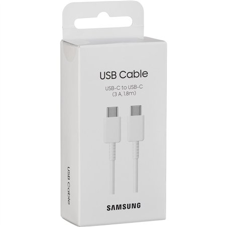 Samsung USB-C a USB-C cavo EP-DX310 (3A) 1,8m bianco