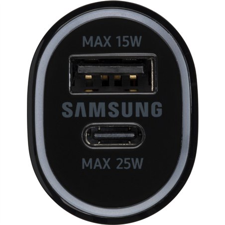 Samsung caricabatt. rapido da auto 40W nero