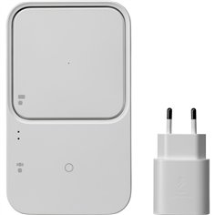 Samsung Wireless caricabatt. Duo con adatt. EP-P5400T, bianco