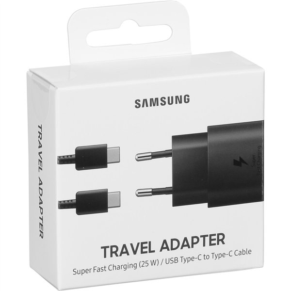Samsung Schnellladegerät USB-C 25W 1 m nero