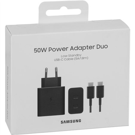 Samsung adatt.caricat.rapido Duo 50 Watt con cavo dati EP-T5020X