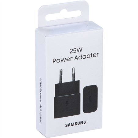 Samsung USB-C caricatore 25W senza cavo dati nero