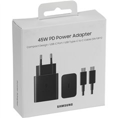 Samsung caricat. rapido 45W Power adatt. EP-T4510 nero