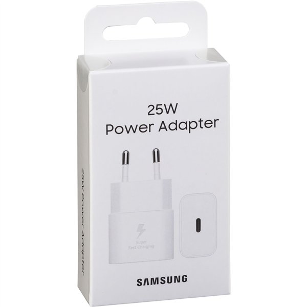 Samsung USB-C caricatore 25W senza cavo dati bianco