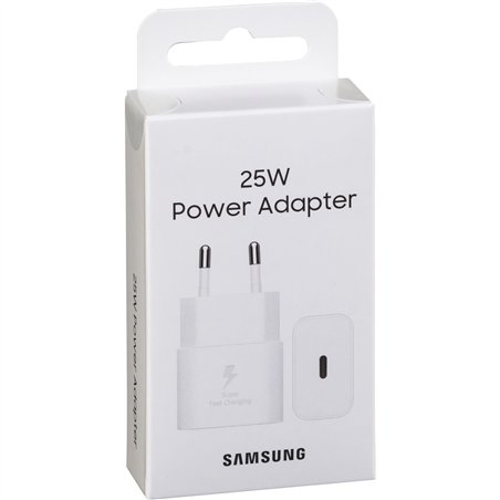 Samsung USB-C caricatore 25W senza cavo dati bianco