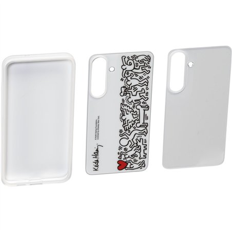 Samsung custodia Flipsuit per Galaxy S25+ bianco