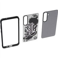 Samsung custodia Flipsuit robus. per Galaxy S25+ nero