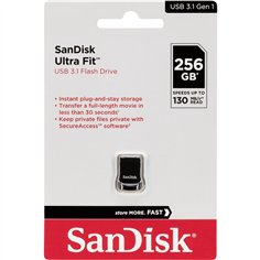 SanDisk Cruzer Ultra Fit   256GB USB 3.1 Small   SDCZ430-256G-G46