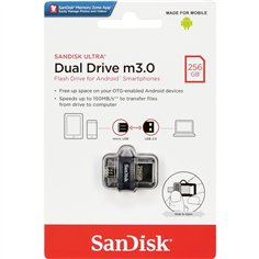 SanDisk Ultra Dual Drive   256GB m3.0 grey&silver  SDDD3-256G-G46