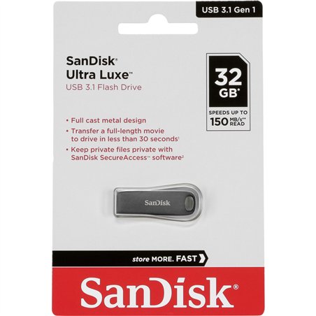 SanDisk Cruzer Ultra Luxe   32GB USB 3.1          SDCZ74-032G-G46