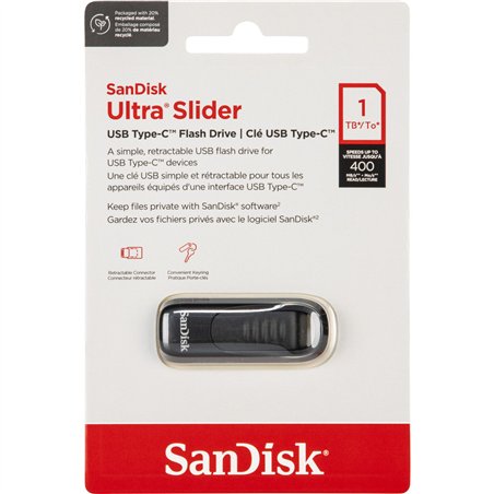 SanDisk Ultra Slider         1TB USB Typ-C       SDCZ480-1T00-G46