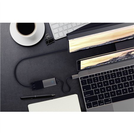 Satechi Type-C zu VGA adatt. Space grigio