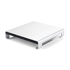Satechi aluminio Monitor Stand Hub for iMac argento