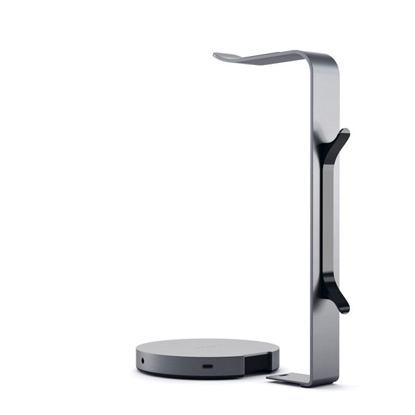 Satechi Aluminum Headphone Stand Hub space grey