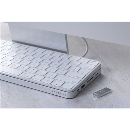 Satechi USB-C Slim Dock per 24 iMac argento