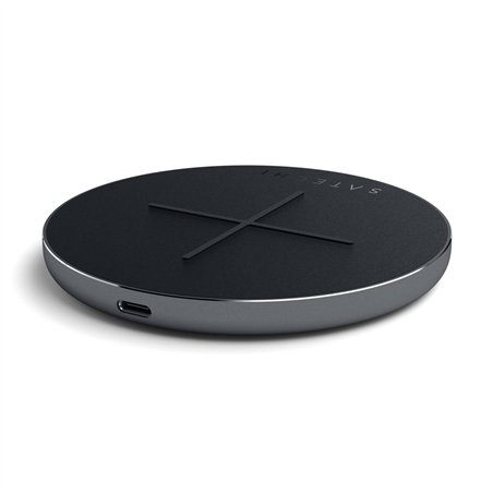 Satechi aluminio PD & QC Wireless caricabatt. space gray