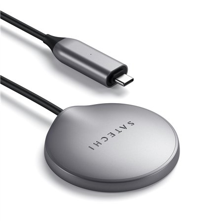 Satechi Magnetic Wireless Charging Cable space gray