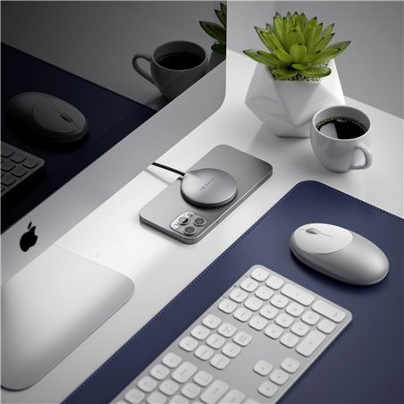 Satechi Magnetic Wireless Charging Cable space gray