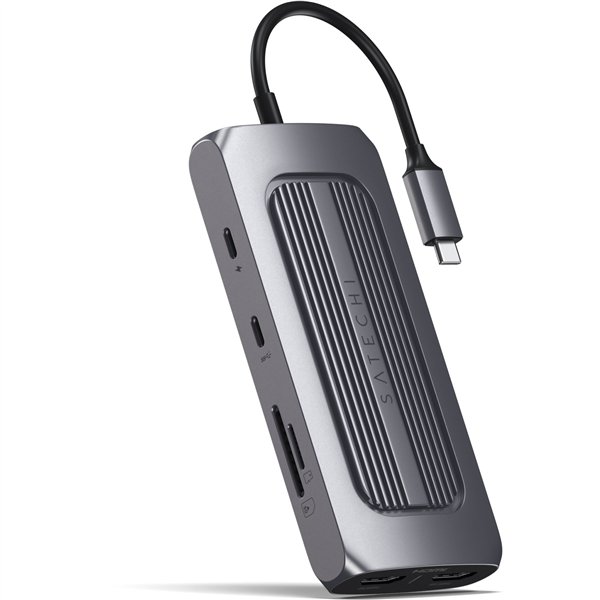 Satechi USB-C Multiport MX adatt. grigio spazio