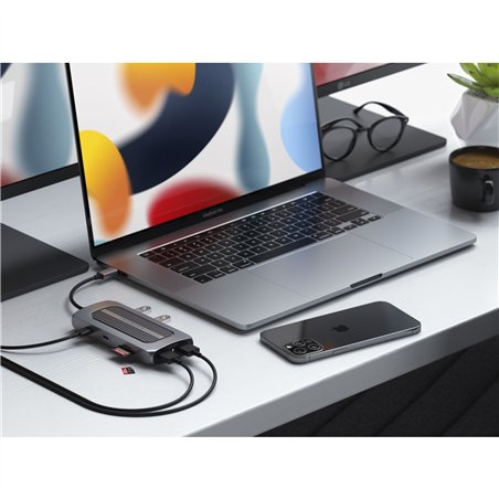 Satechi USB-C Multiport MX adatt. grigio spazio